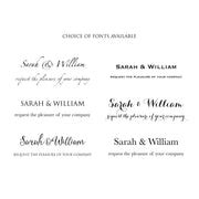 Tandem Wedding Invitation | Twenty-Seven