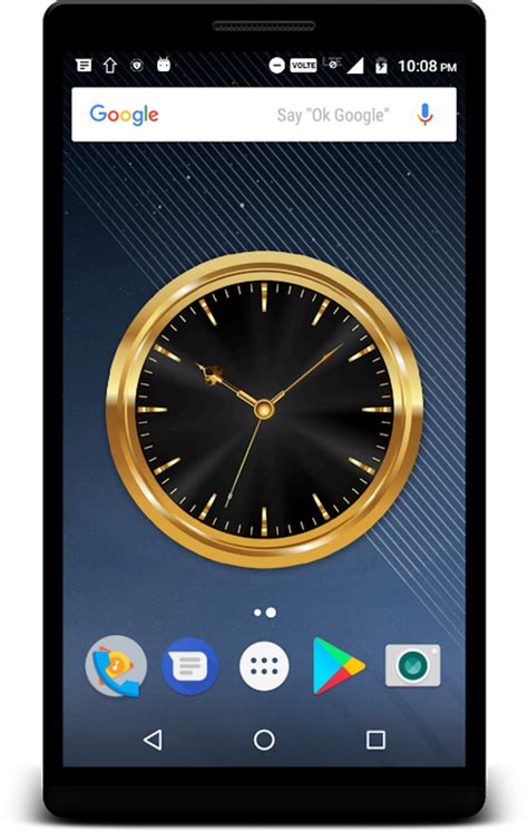 Luxury Golden Clock Live Wallpaper APK for Android - Download