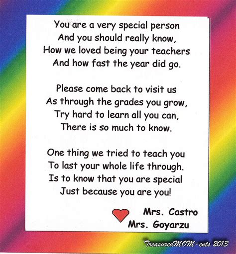 Pin by Teresa Callanan on Preschool | Teacher thank you quotes, Teacher thank you, Your teacher