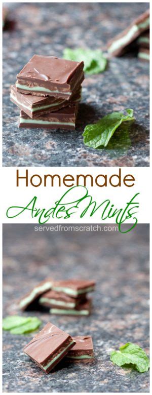 Homemade Andes Mints - Served From Scratch