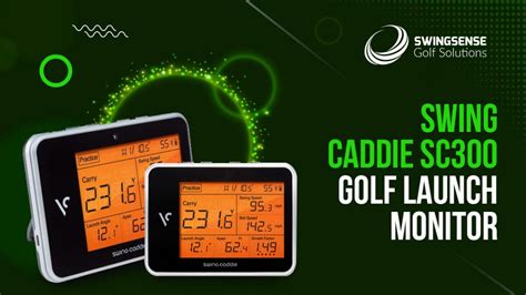 Swing Caddie SC300 Golf Launch Monitor Review - SwingSense