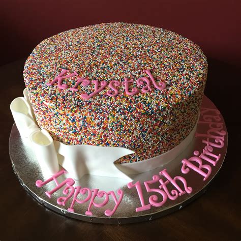 Sprinkles Birthday Cake