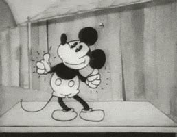 Mickey Mouse Black And White GIFs - Find & Share on GIPHY