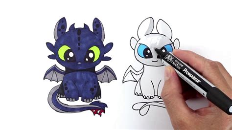 Toothless And Light Fury Drawing Check out inspiring examples of light ...