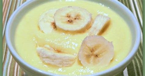 The Iowa Housewife: Banana Custard Pudding