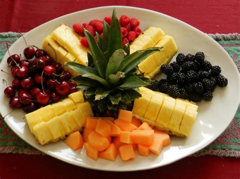 Fruit Salad Recipe Tree with Ice Cream Decoration Ideas with Whipped Cream Bowl Sweets with ...