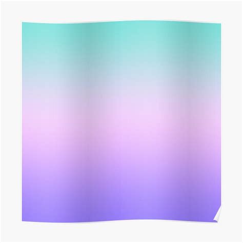 "Aesthetically pleasing green- pink- purple gradient" Poster for Sale ...