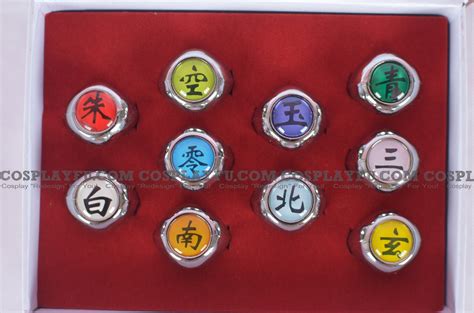 Akatsuki Rings (Set) from Naruto - CosplayFU.com