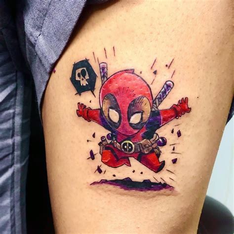 Deadpool Tattoo Ideas Small - Design Talk