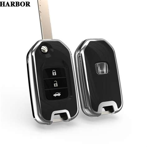 Harbor Car Key Covers Case for Honda FIT XRV VEZEL CITY JAZZ CIVIC ...