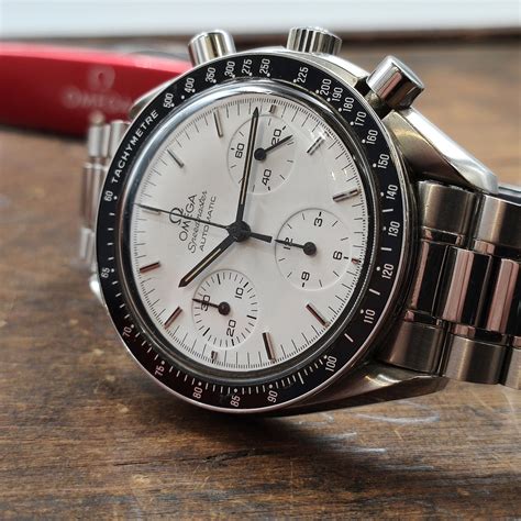 Omega Speedmaster Reduced White Dial "ALBINO" – Gallotta Vintage & Watches