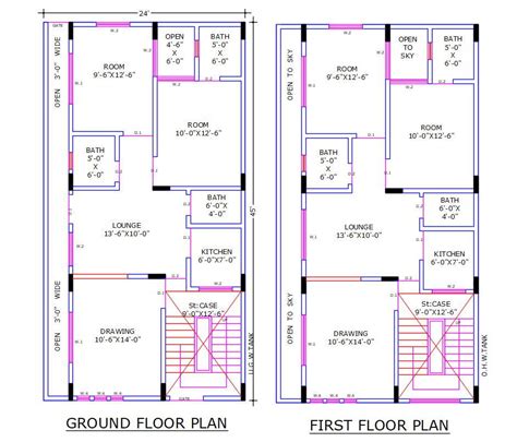 Ground Floor Shop First Floor House Plan - floorplans.click