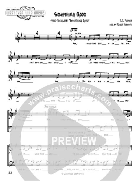 Something Good Sheet Music PDF (Jermaine Rodriguez) - PraiseCharts