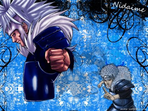 Nidaime Hokage | naruto black wallpaper