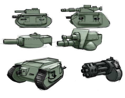 Tank Concepts by JREAGANA on DeviantArt | Drone design, Drones concept ...