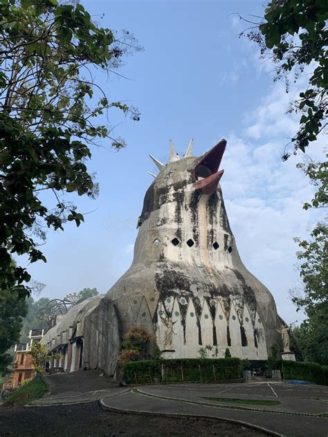 The Church in Indonesia is Called Gereja Ayam (Chicken Church) Stock ...