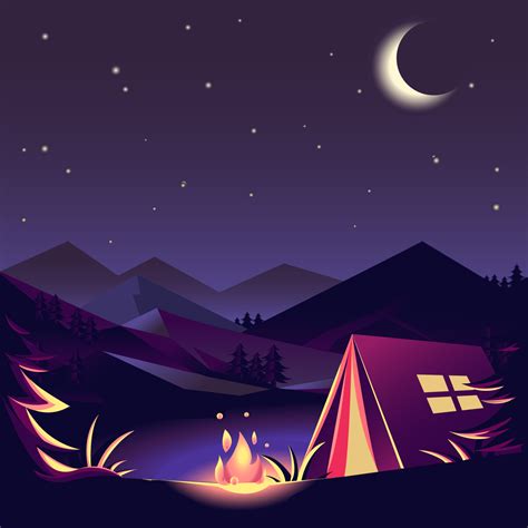 Night Vector Art, Icons, and Graphics for Free Download