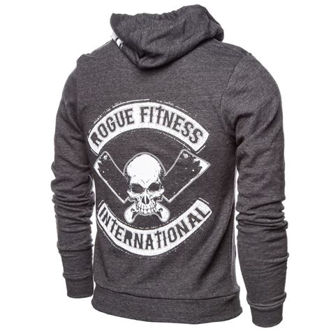 Rogue International Hoodie - Sweatshirt - Tri-Blend Black | Rogue Europe