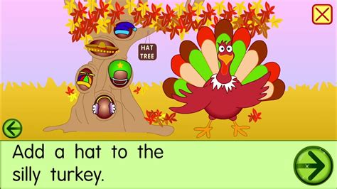 STARFALL Silly Turkey - YouTube