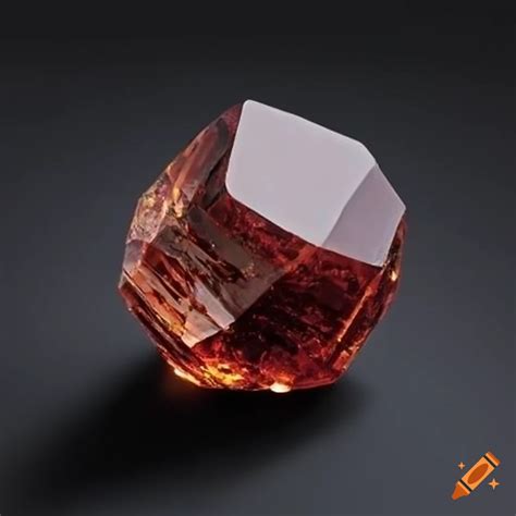 Garnet crystal on Craiyon