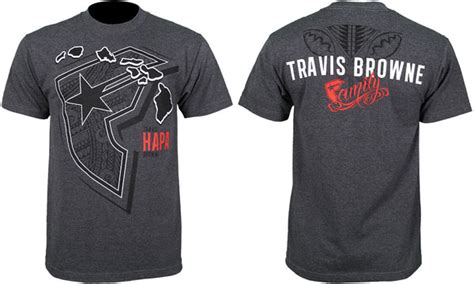 Travis Browne UFC 135 Walkout Shirt by Famous Stars and Straps ...