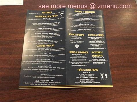 Online Menu of Latino Flavor Grille Restaurant, Manahawkin, New Jersey, 08050 - Zmenu