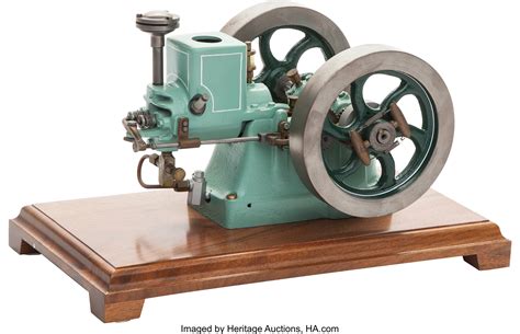 SCALE DEMONSTRATION MODEL 'HIT AND MISS' ENGINE. 8 x 12-1/2 x 7-1/2 | Lot #87416 | Heritage Auctions