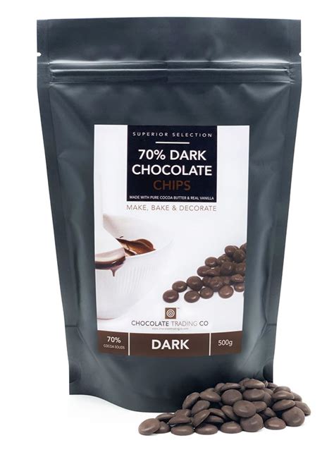 Buy Dark Chocolate Chips online in bulk UK