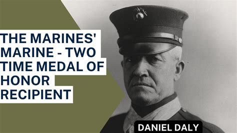 USMC Sgt. Major Daniel Daly: Twice Decorated Medal of Honor Hero #usa # ...