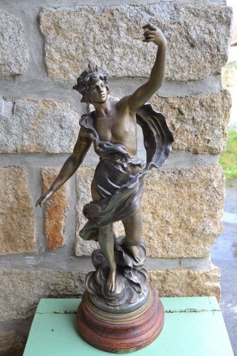 Regulus statue by Auguste Moreau - ‘Le lever du jour’ - 19th century - France - Catawiki