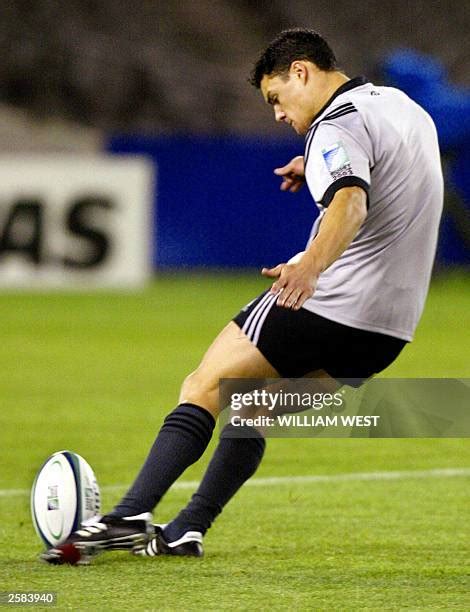 New Zealand Dan Carter Kicks Photos and Premium High Res Pictures ...