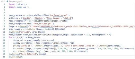 15: Face Recognizer Algorithm for Validating and Testing. | Download ...