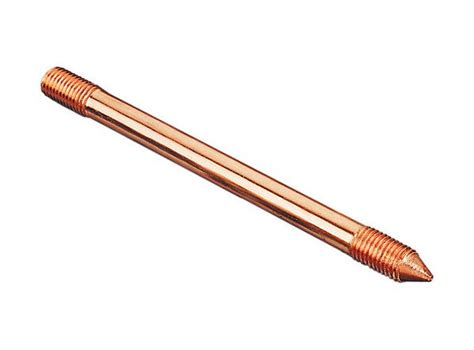 Copper Bonded Earth Rod, Copper Bonded Rod, Threaded Copper Bonded ...