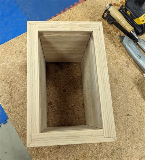 Quarter blind miter box joint box second guessing myself - Carbide Create - Carbide 3D Community ...