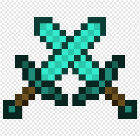 Minecraft Diamond Sword Emoji - The diamond sword possesses moderate power and low speed and ...