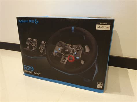 Logitech G29 Gaming Wheel, Video Gaming, Gaming Accessories, Controllers on Carousell