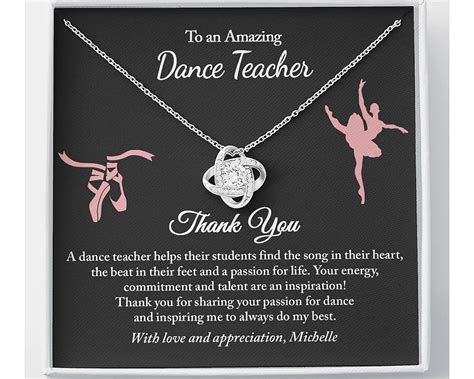 Ballet Teacher Gift, Dance Teacher Gifts, School Teacher Gifts, Teacher Thank You, Teacher ...