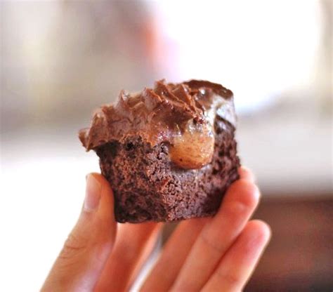 Healthy Chocolate Cupcakes with Peanut Butter Frosting