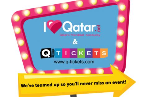 ILoveQatar.net | ILoveQatar.net and Q-Tickets strike exciting partnership!