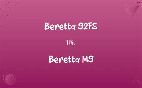 Beretta 92FS vs. Beretta M9: Know the Difference