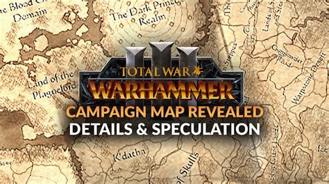 CAMPAIGN MAP REVEALED - A SNEAK PEEK | Total War: Warhammer 3 - YouTube