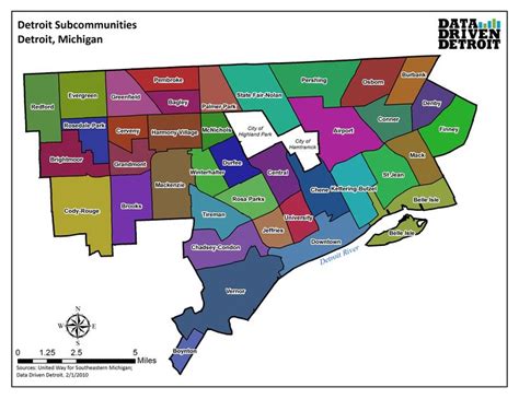 Data Driven Detroit | Detroit history, Detroit michigan, Detroit map