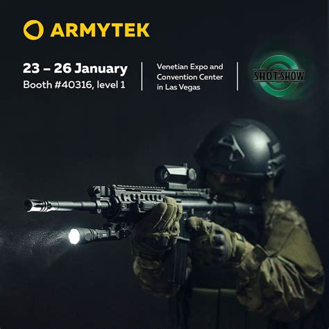 Armytek at SHOT Show 2024! - Commercial Sellers' Spot ...