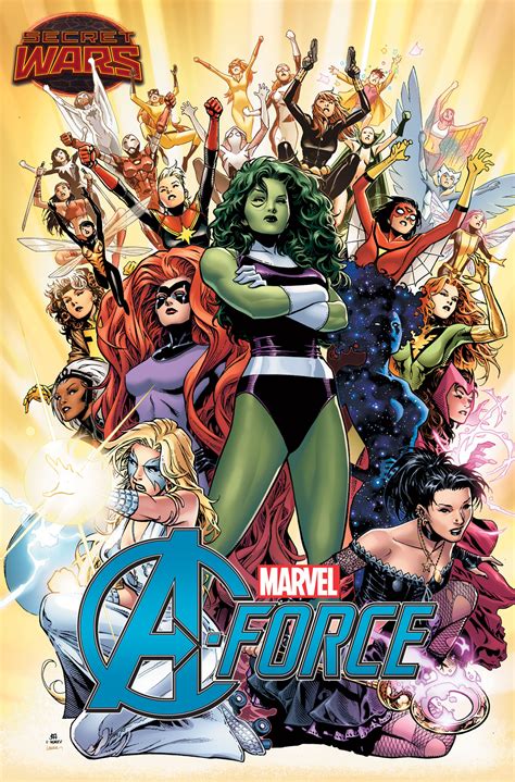 Marvel Female Characters List