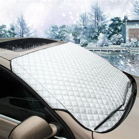 All-seasons Car Windshield Snow Cover & Sun Shade Cover & UV Protector ...