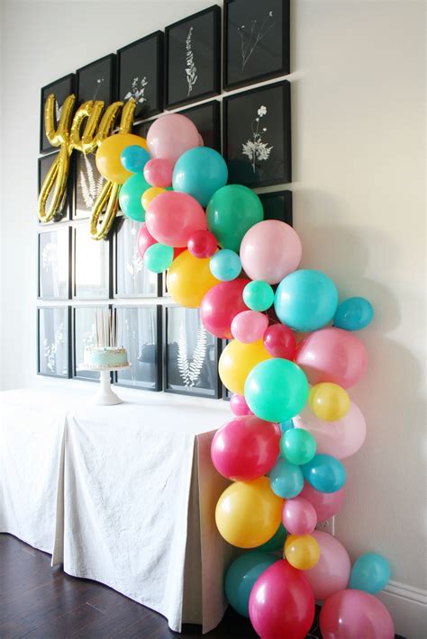 Easy Balloon Garland Tutorial - Crazy Wonderful