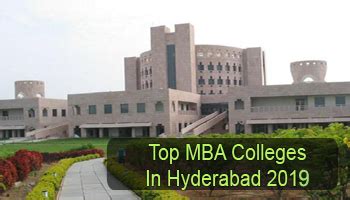 Top MBA Colleges in Hyderabad 2019 - 2020: List & Rating