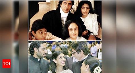 Check out the beautiful throwback pictures of the Bachchan family ...