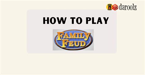 How to play Family Feud Rules in Simple Steps