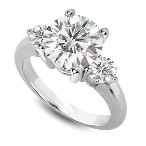 3 Stone Halo Diamond Ring - Cool Product Recommendations, Offers, and ...